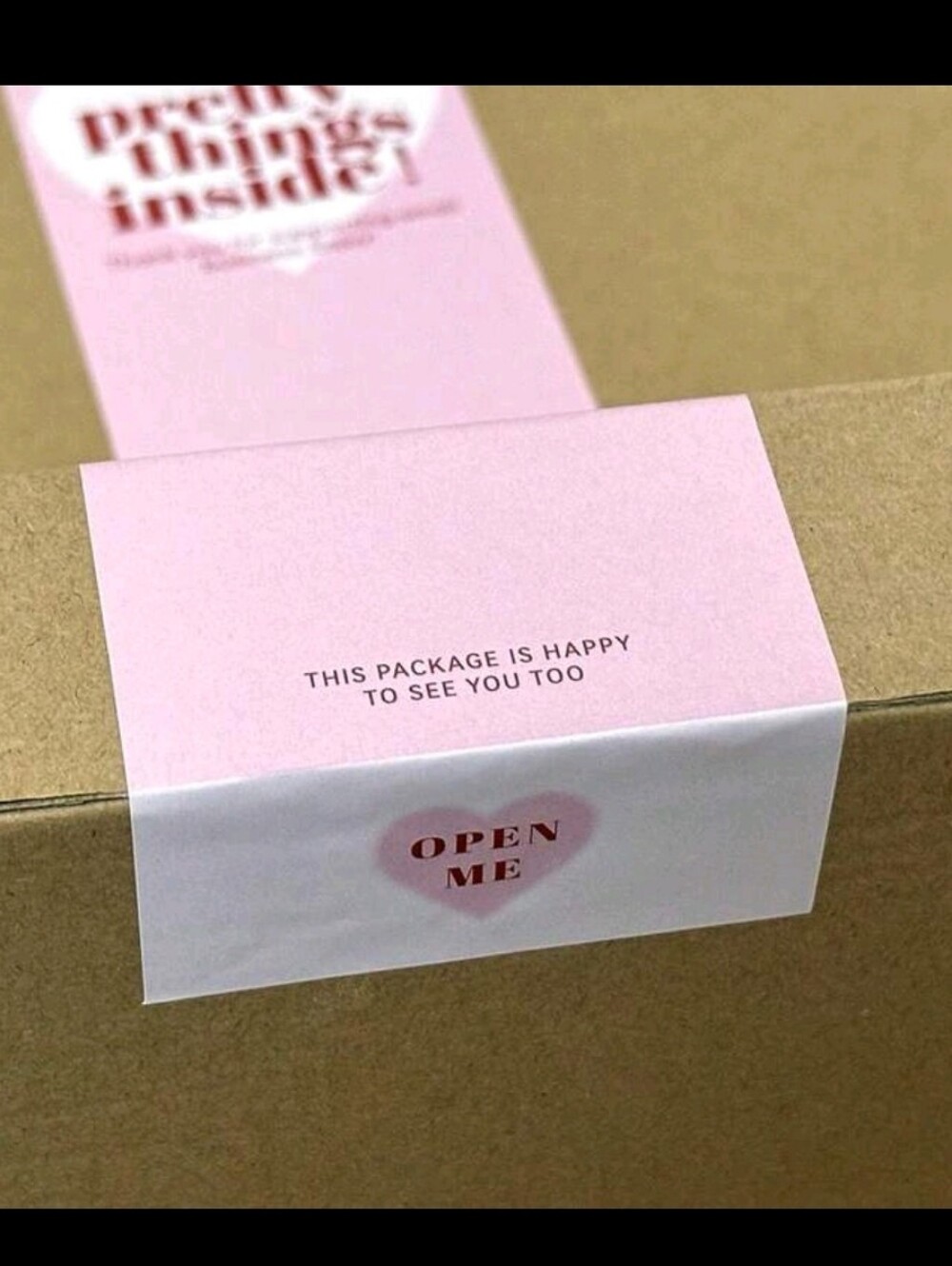 Pretty Things Inside Package Label. 50 Labels Included - Picture 2 of 5